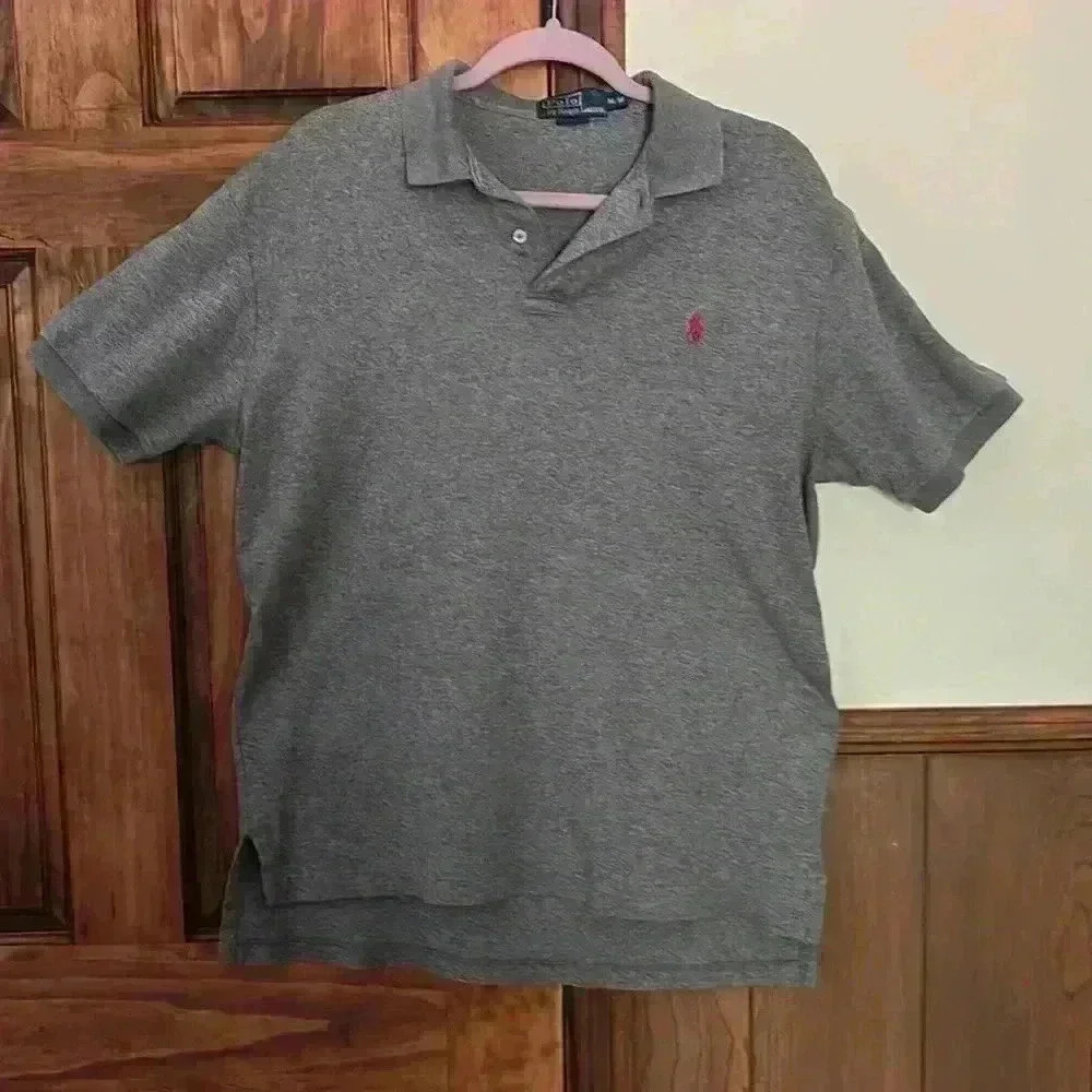 Polo By Ralph Lauren 3 Button Gray Size M